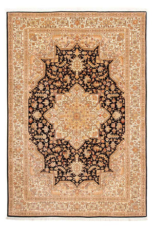 Persisk tæppe - Tabriz - Royal - 303 x 200 cm - brun