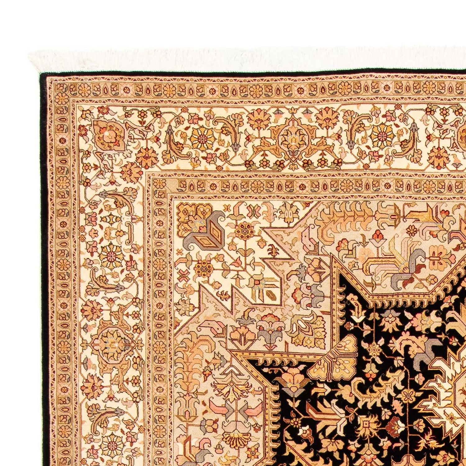 Persisk tæppe - Tabriz - Royal - 303 x 200 cm - brun