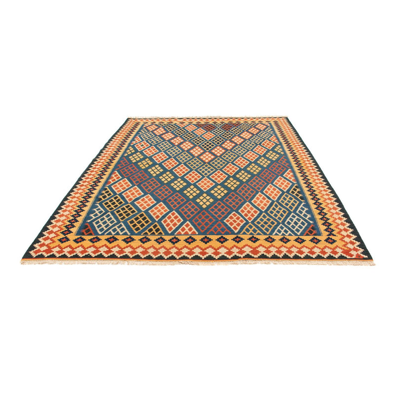Kelim-tæppe - orientalsk - 242 x 208 cm - flerfarvet