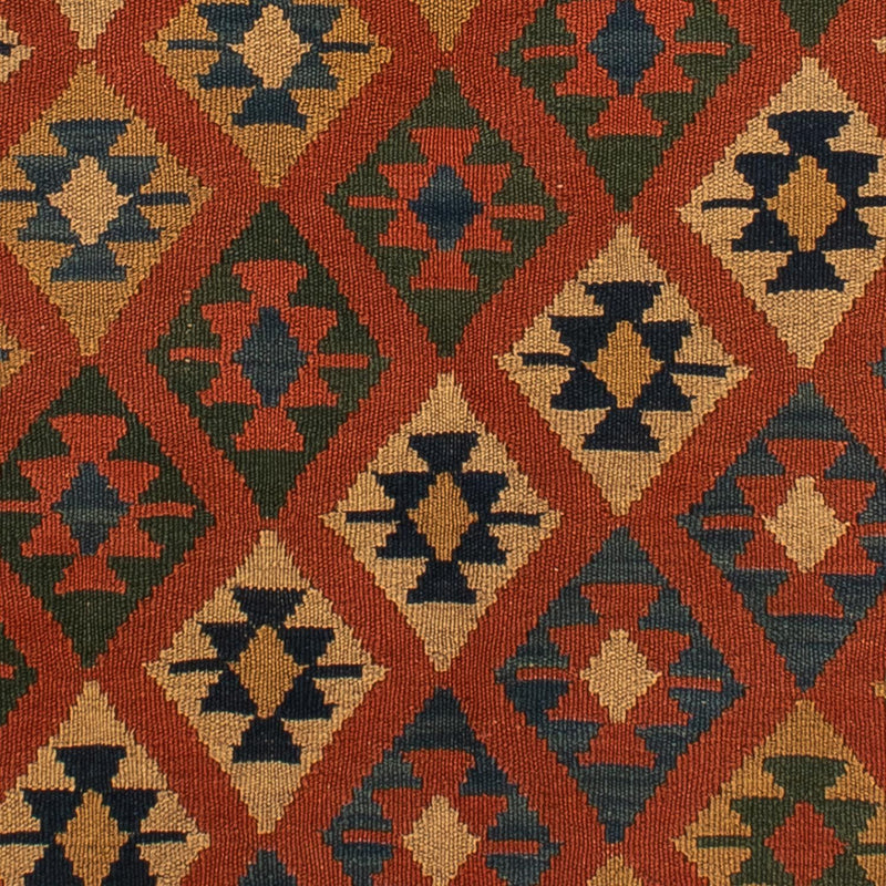 Kelim-tæppe - orientalsk - 210 x 155 cm - brun
