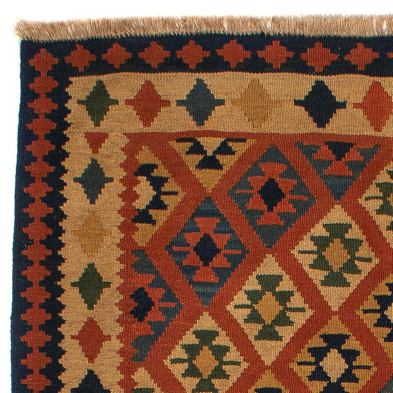 Kelim-tæppe - orientalsk - 210 x 155 cm - brun