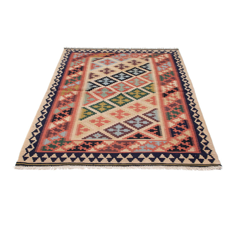 Kelim-tæppe - orientalsk - 158 x 110 cm - flerfarvet