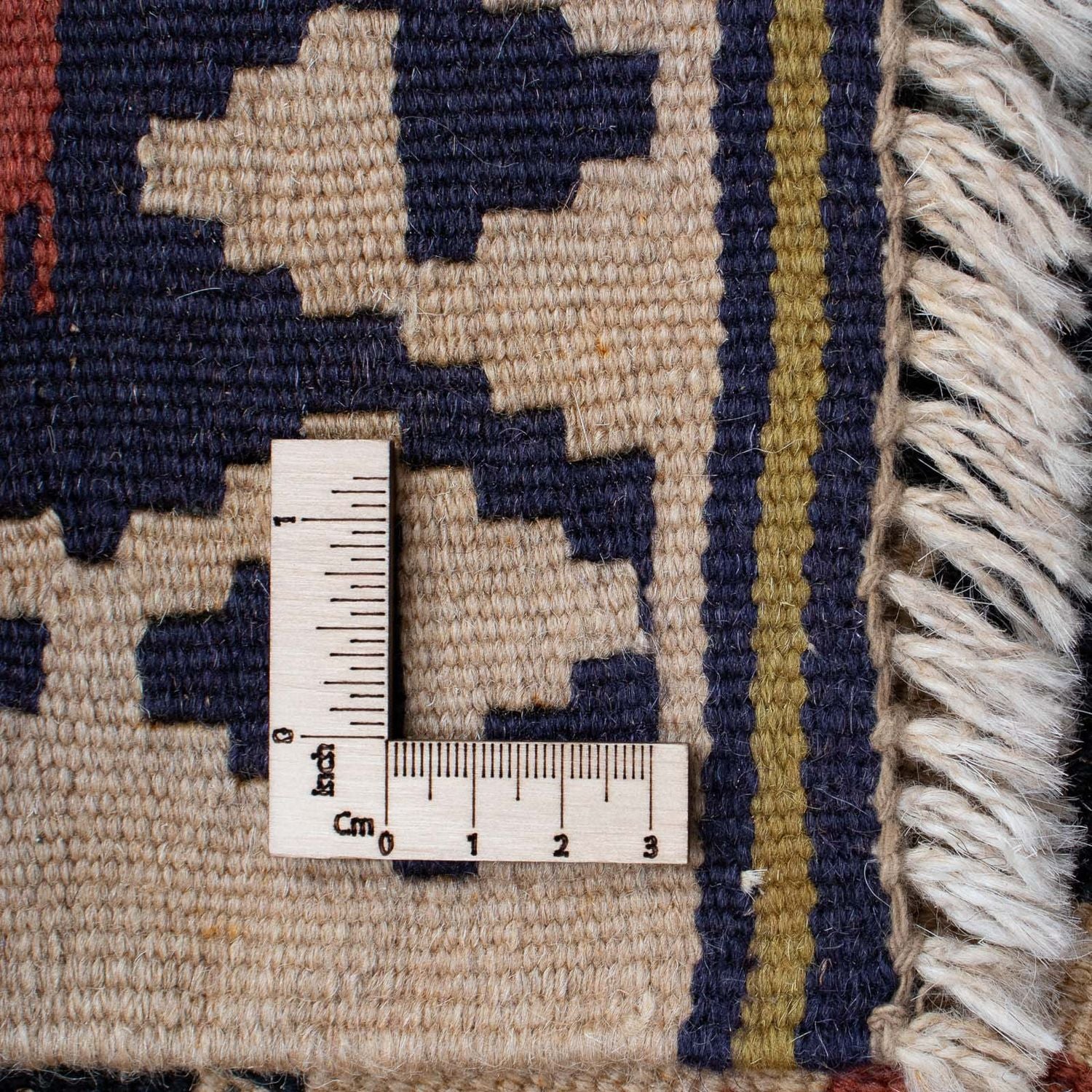 Kelim-tæppe - orientalsk - 158 x 110 cm - flerfarvet