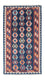 Løber Kelim-tæppe - orientalsk - 186 x 104 cm - blå
