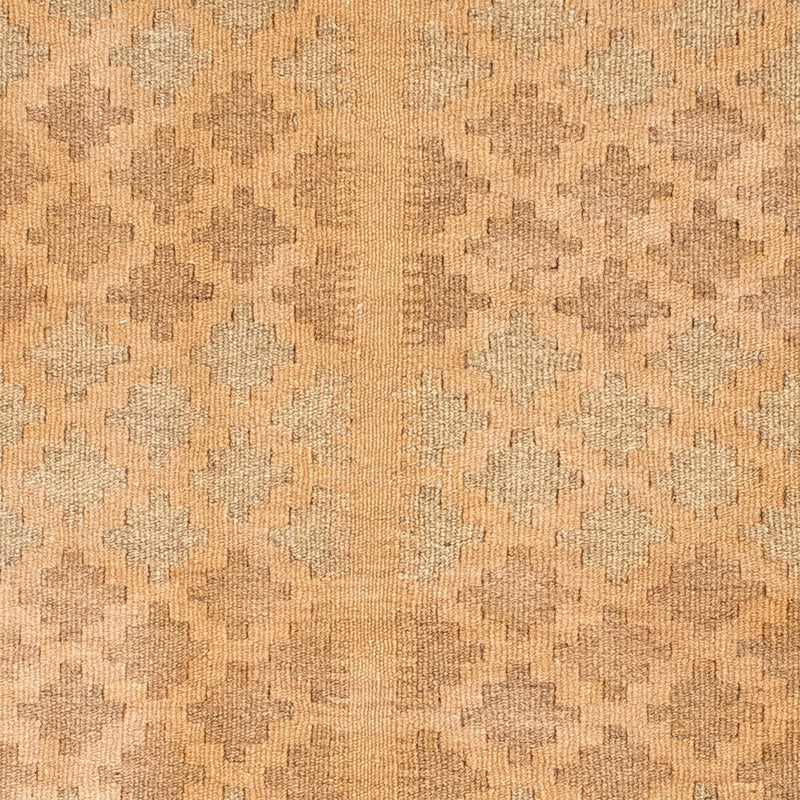 Løber Kelim-tæppe - orientalsk - 200 x 84 cm - lys brun