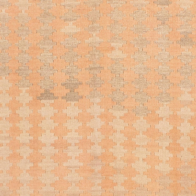 Kelim-tæppe - orientalsk - 222 x 155 cm - lys brun