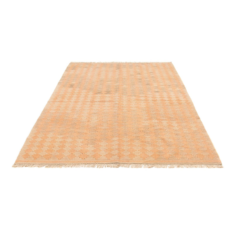 Kelim-tæppe - orientalsk - 222 x 155 cm - lys brun