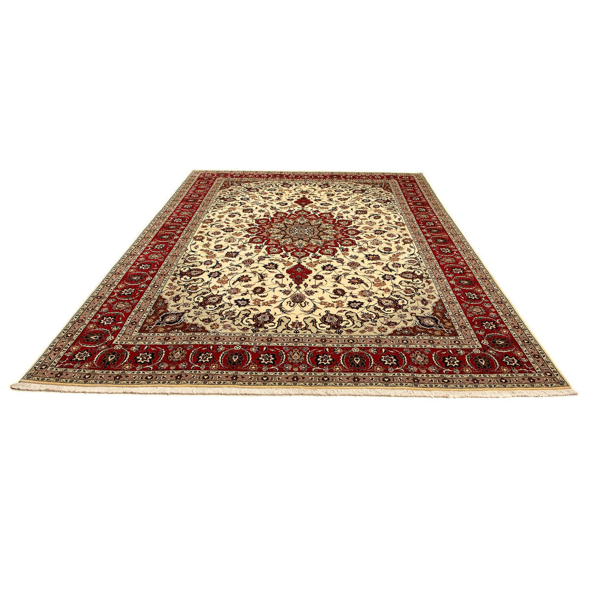 Persisk tæppe - Tabriz - Royal - 354 x 253 cm - beige
