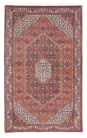 Løber Persisk tæppe - Bijar - 174 x 107 cm - lysrød