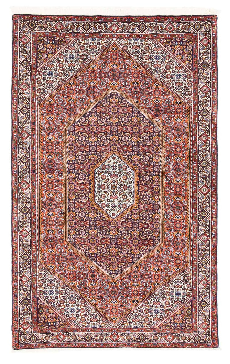 Løber Persisk tæppe - Bijar - 174 x 107 cm - lysrød