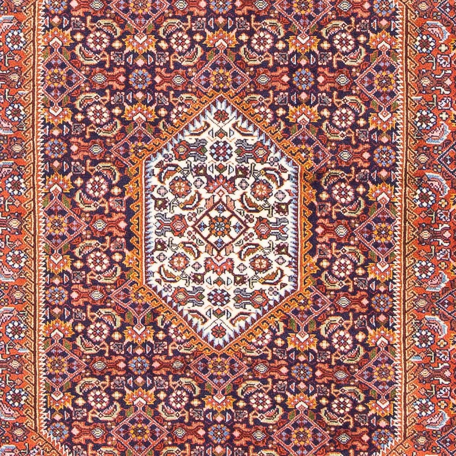Løber Persisk tæppe - Bijar - 174 x 107 cm - lysrød