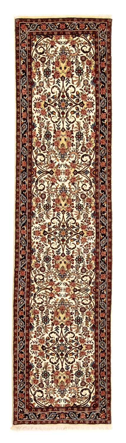 Løber Persisk tæppe - Bijar - 298 x 74 cm - beige