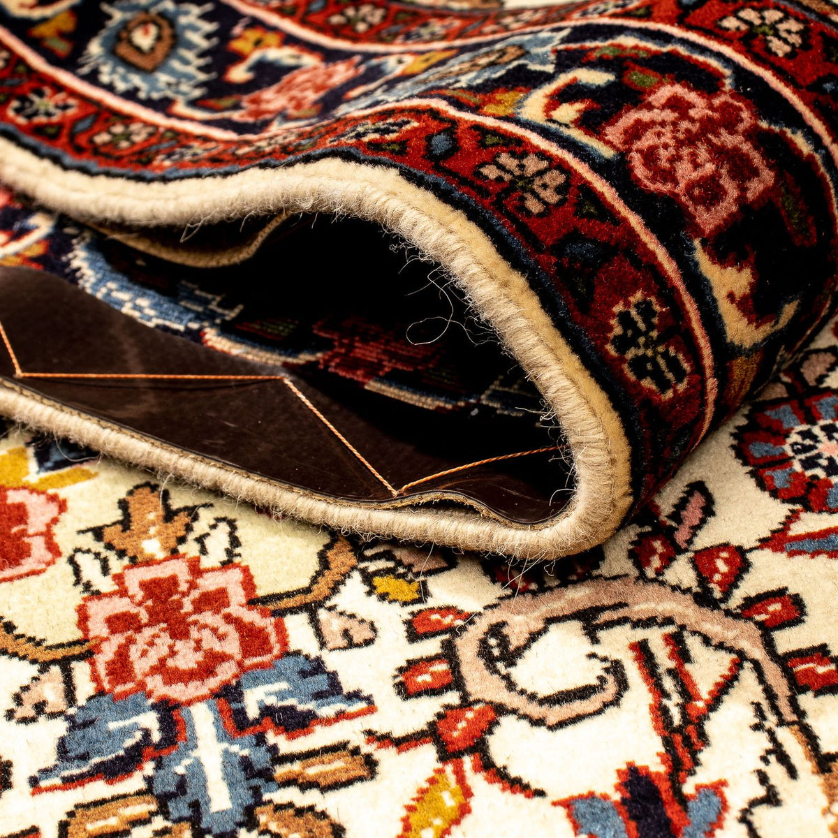 Løber Persisk tæppe - Bijar - 298 x 74 cm - beige