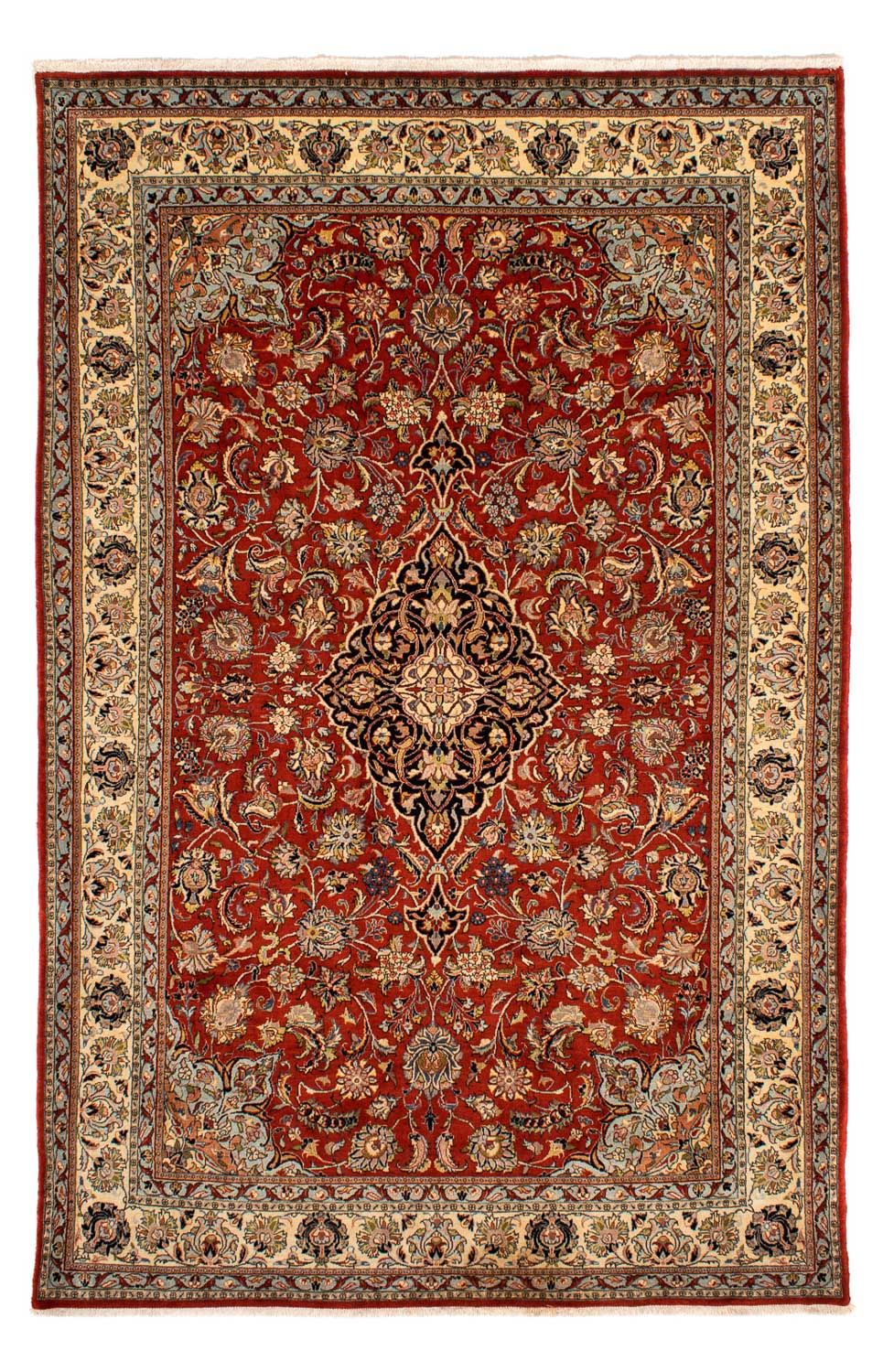 Persisk tæppe - Classic - 297 x 198 cm - mørkerød