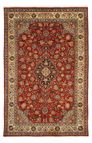 Persisk tæppe - Classic - 297 x 198 cm - mørkerød