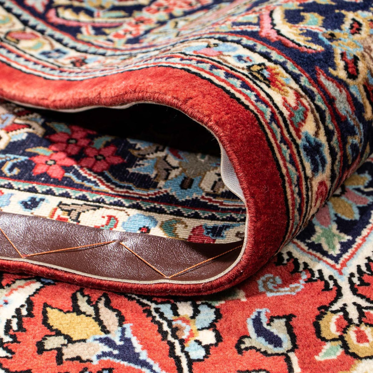 Persisk tæppe - Ghom - 205 x 137 cm - rød