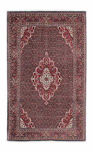 Persisk tæppe - Bijar - 223 x 131 cm - mørkeblå