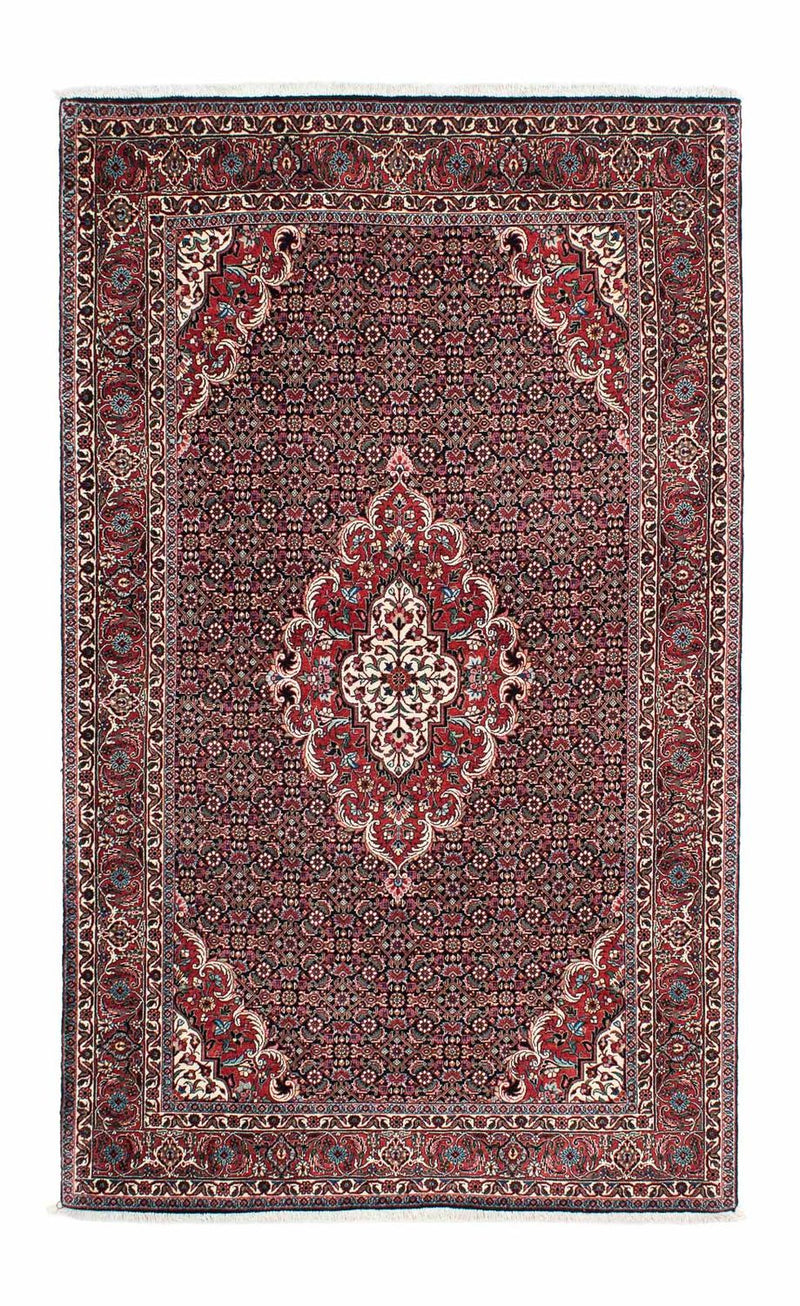 Persisk tæppe - Bijar - 223 x 131 cm - mørkeblå