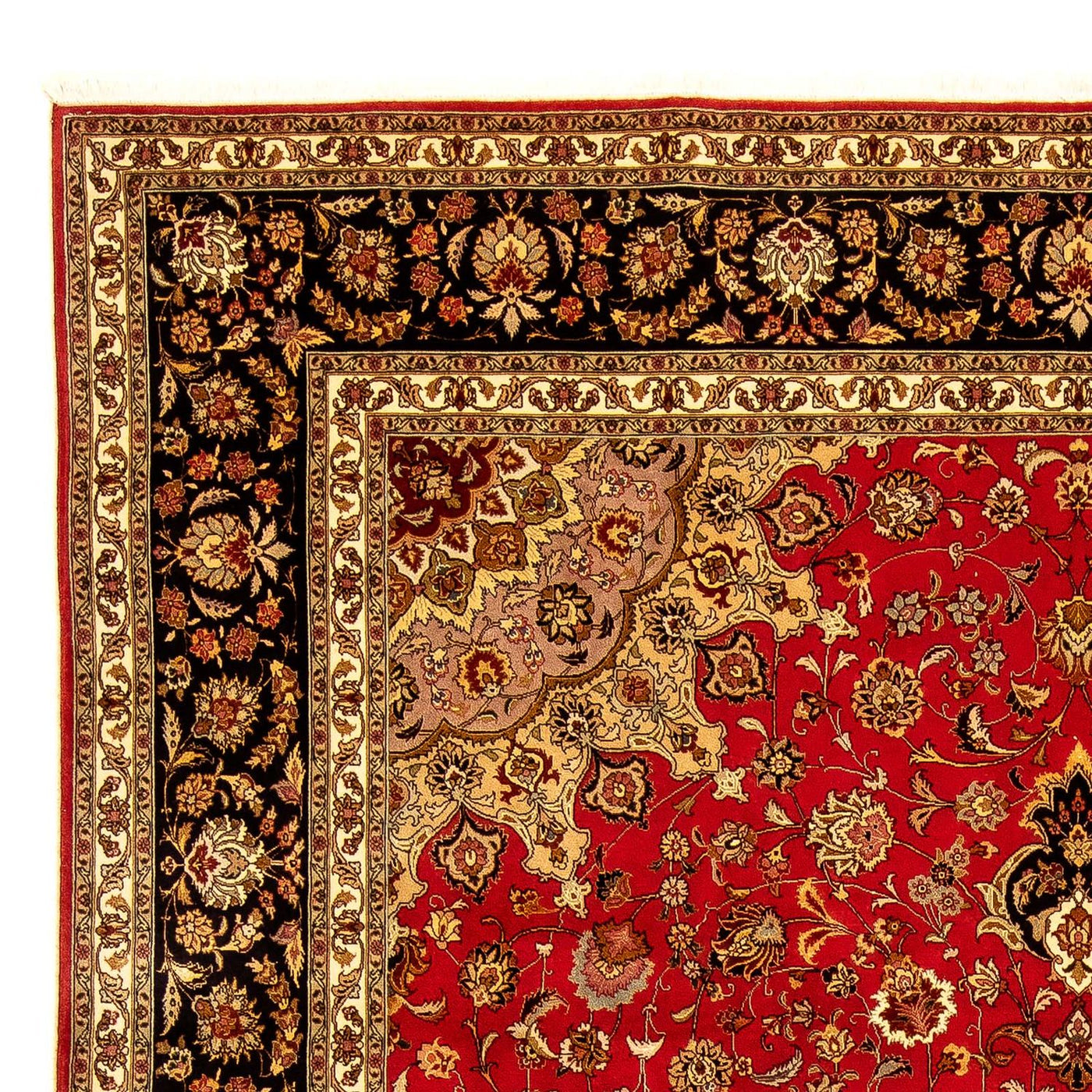 Tabriz - 50 Raj Tæppe 351x253cm - Persisk tæppe
