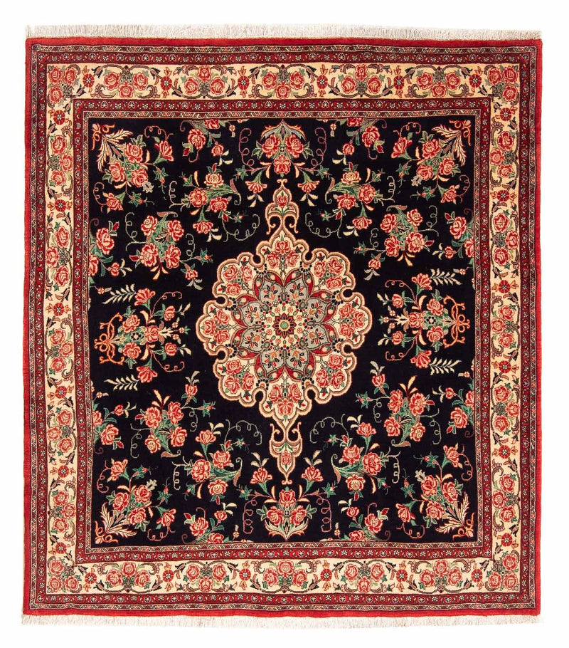 Persisk tæppe - Bijar firkantet  - 161 x 148 cm - rød