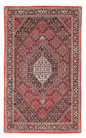 Persisk tæppe - Bijar - 175 x 109 cm - rød