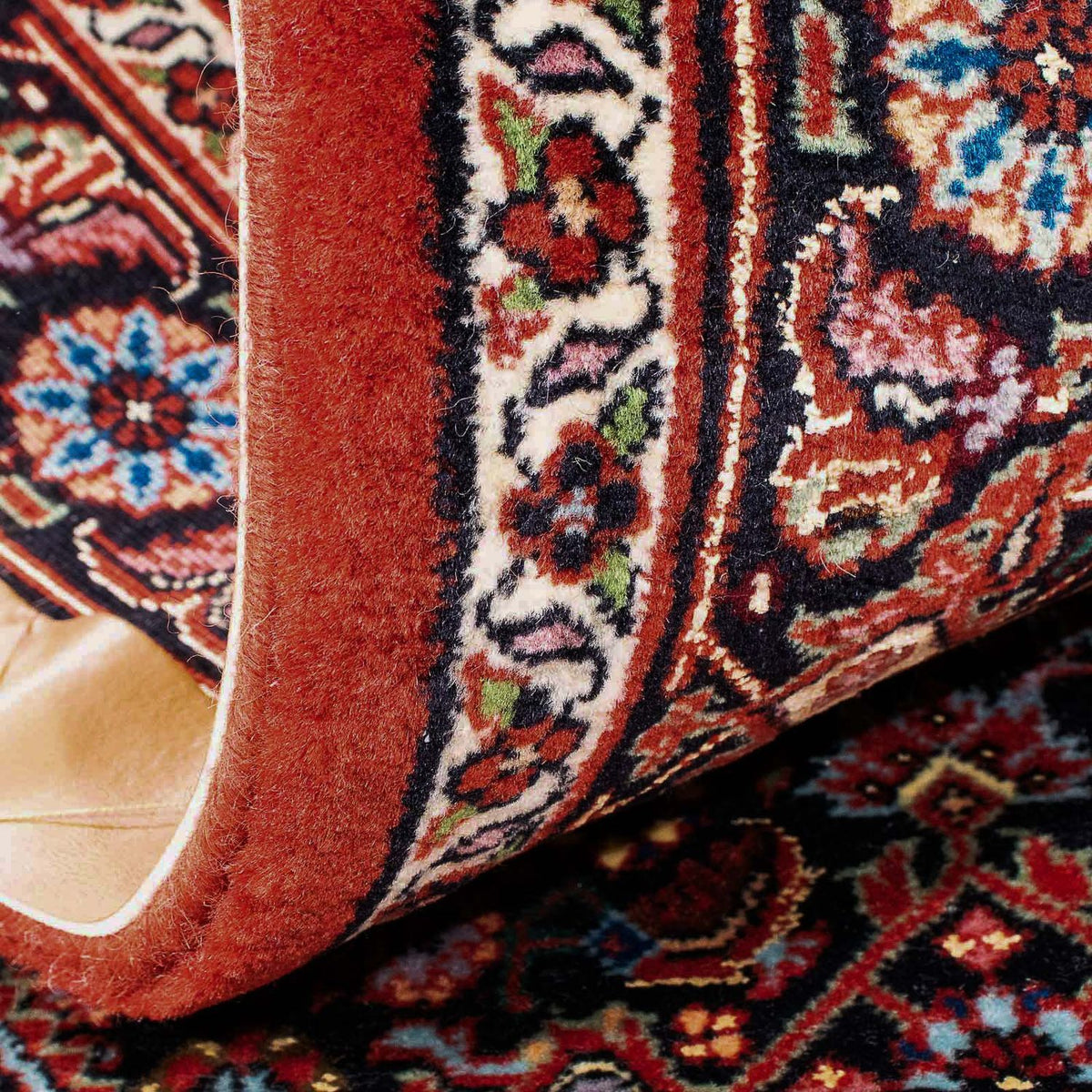 Persisk tæppe - Bijar - 175 x 109 cm - rød