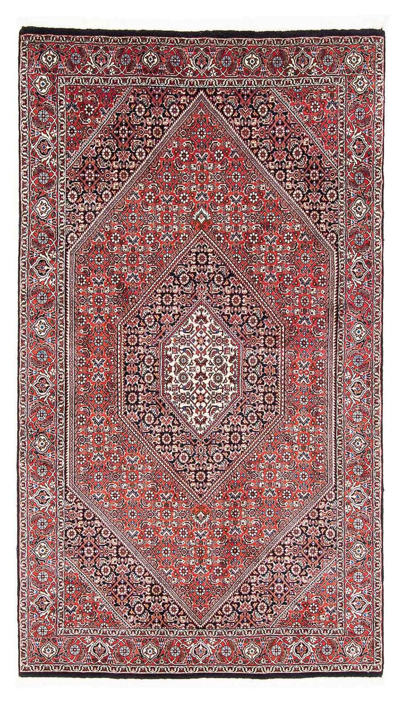 Løber Persisk tæppe - Bijar - 181 x 104 cm - rød