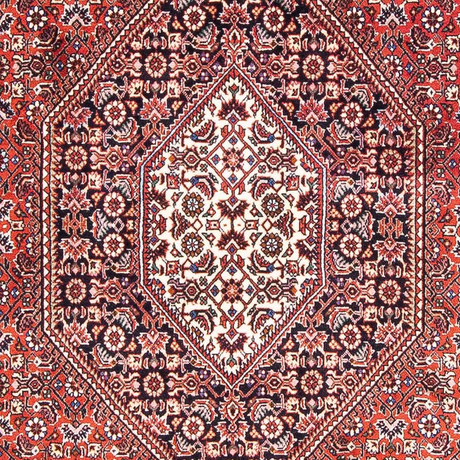 Løber Persisk tæppe - Bijar - 181 x 104 cm - rød