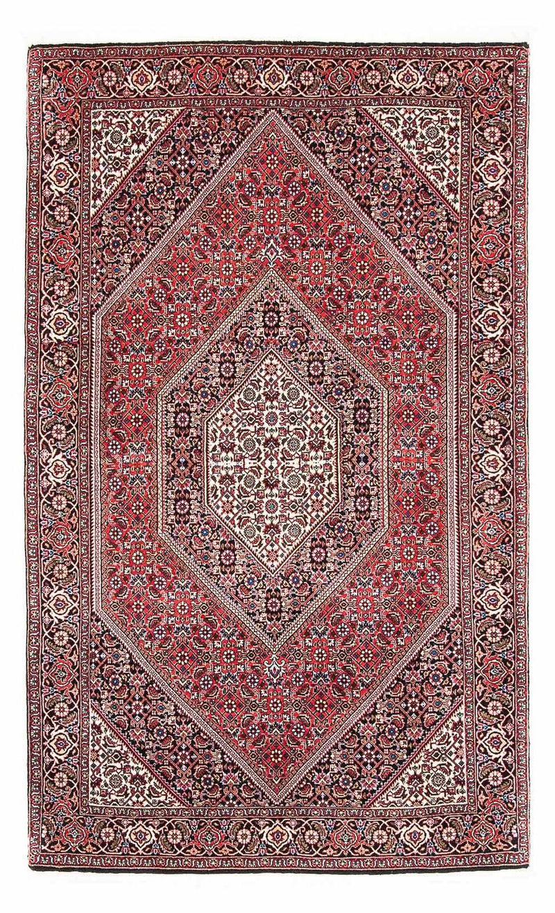 Persisk tæppe - Bijar - 175 x 110 cm - rød