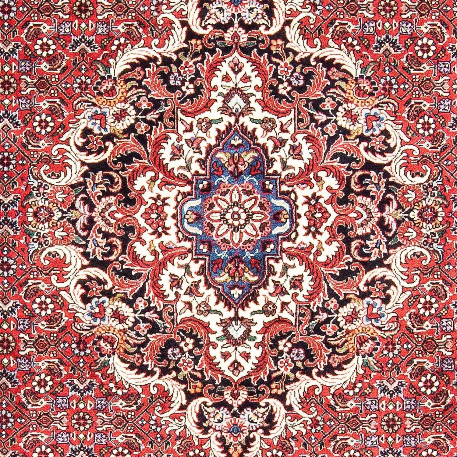 Persisk tæppe - Bijar - 181 x 111 cm - rød