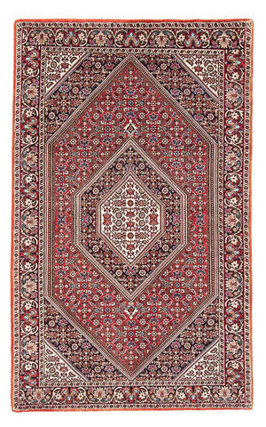 Persisk tæppe - Bijar - 179 x 110 cm - rød