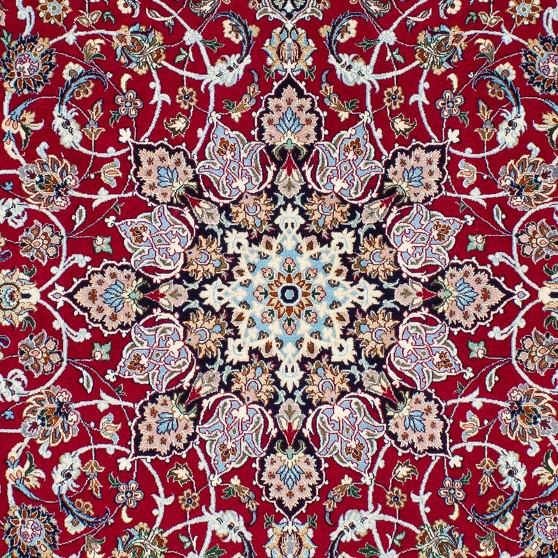 Persisk tæppe - Isfahan - Premium - 240 x 160 cm - rød