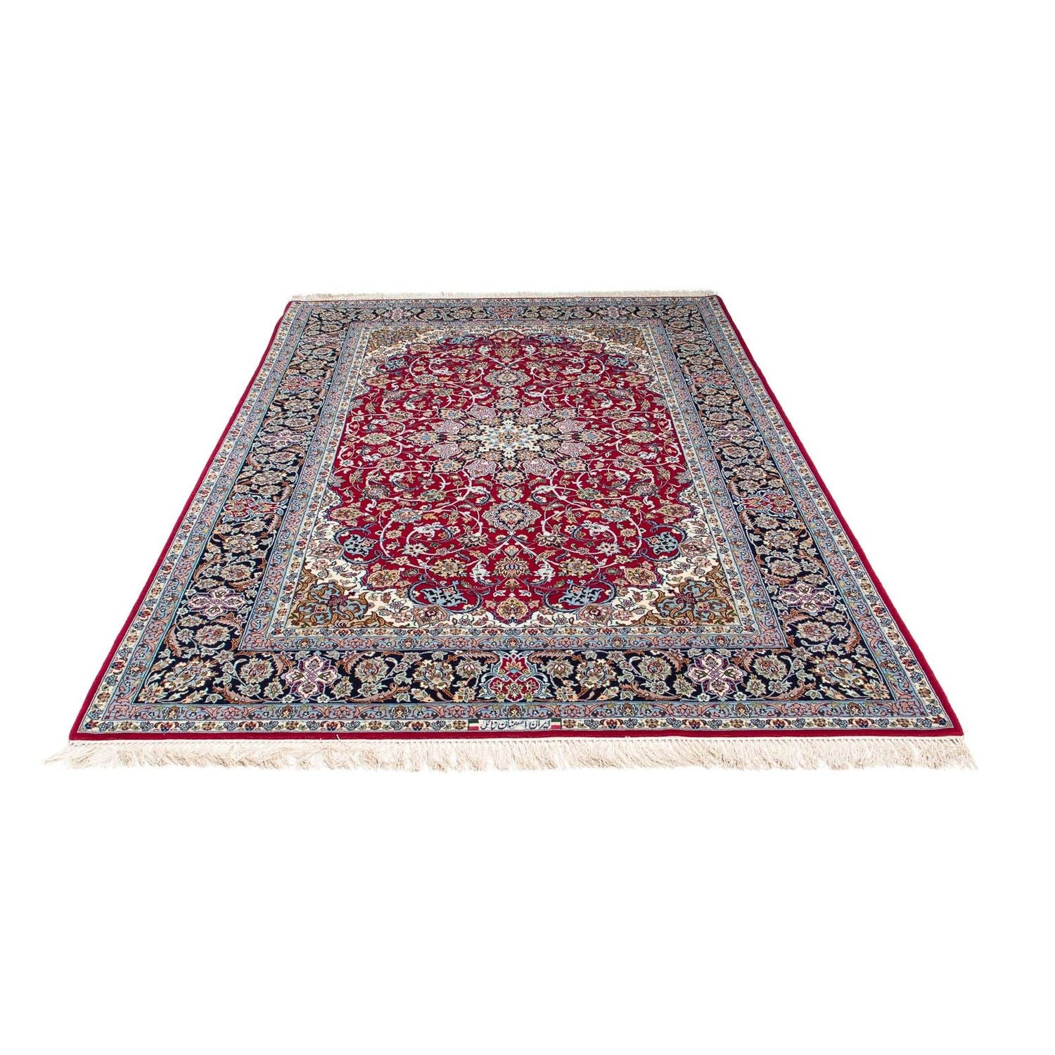 Persisk tæppe - Isfahan - Premium - 240 x 160 cm - rød