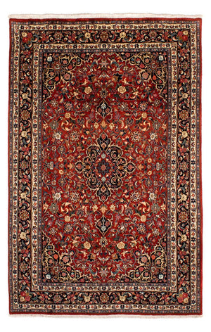 Persisk tæppe - Royal - 278 x 180 cm - mørkerød