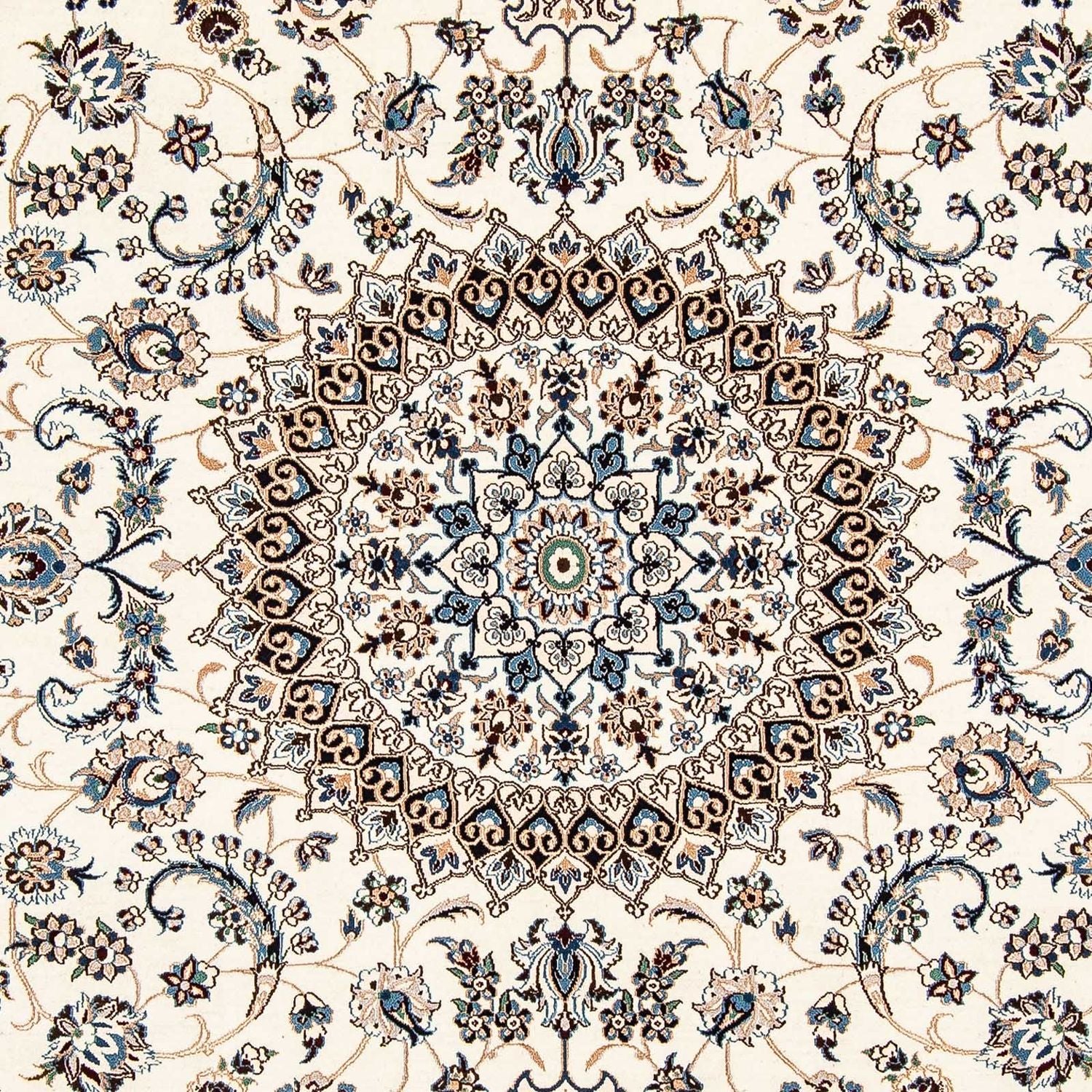 Persisk tæppe - Nain - Royal - 291 x 202 cm - beige