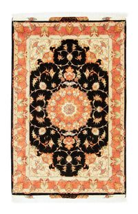 Persisk tæppe - Tabriz - Royal - 163 x 104 cm - sort
