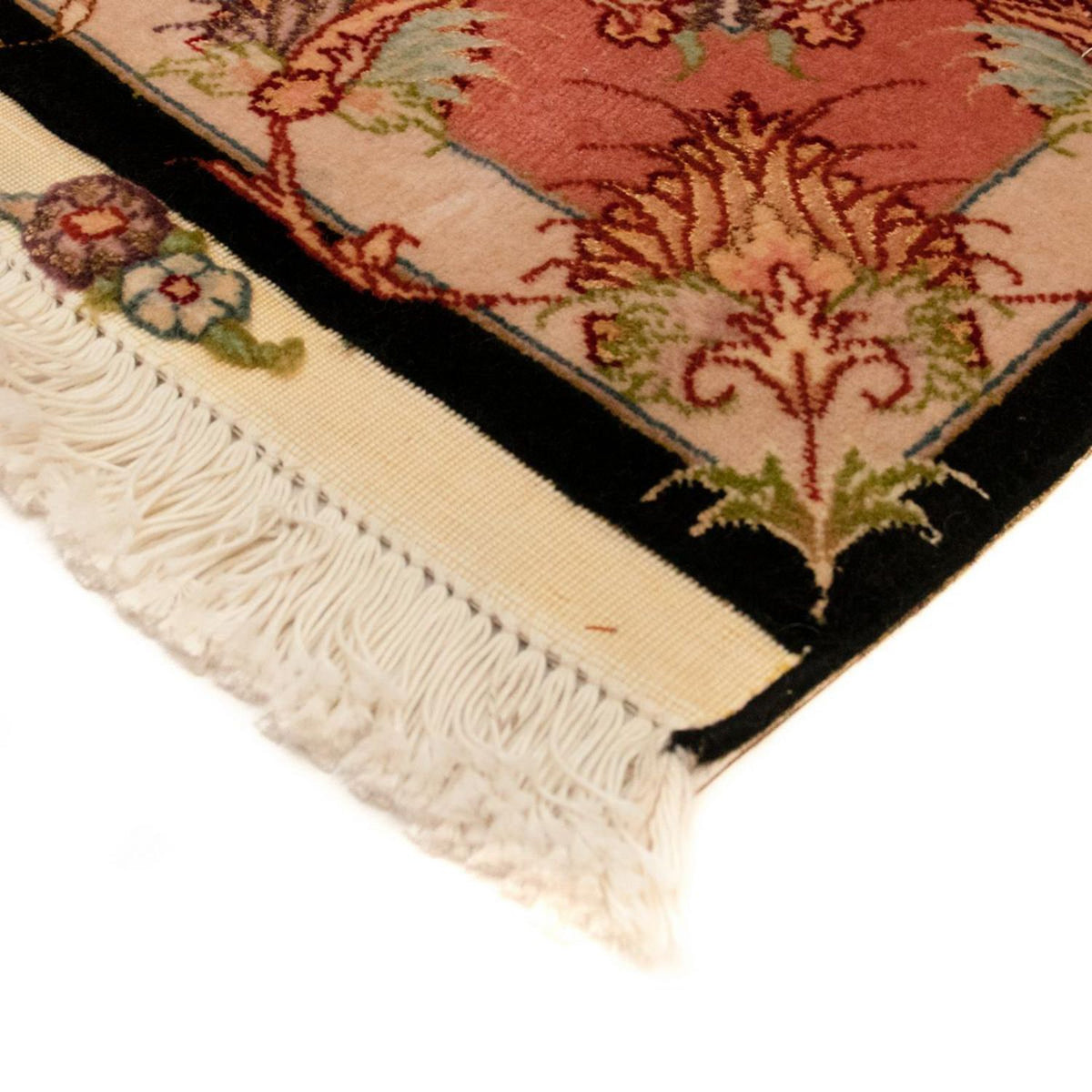 Persisk tæppe - Tabriz - Royal - 163 x 104 cm - sort