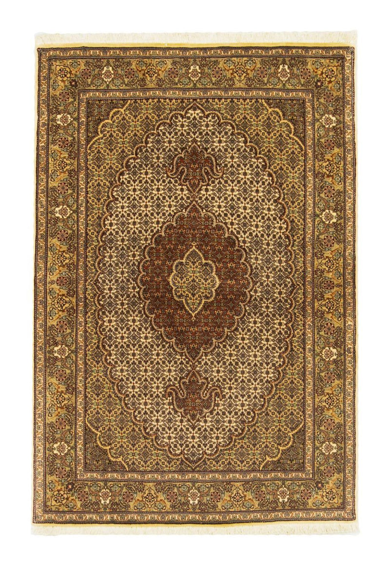 Persisk tæppe - Tabriz - Royal - 151 x 104 cm - beige