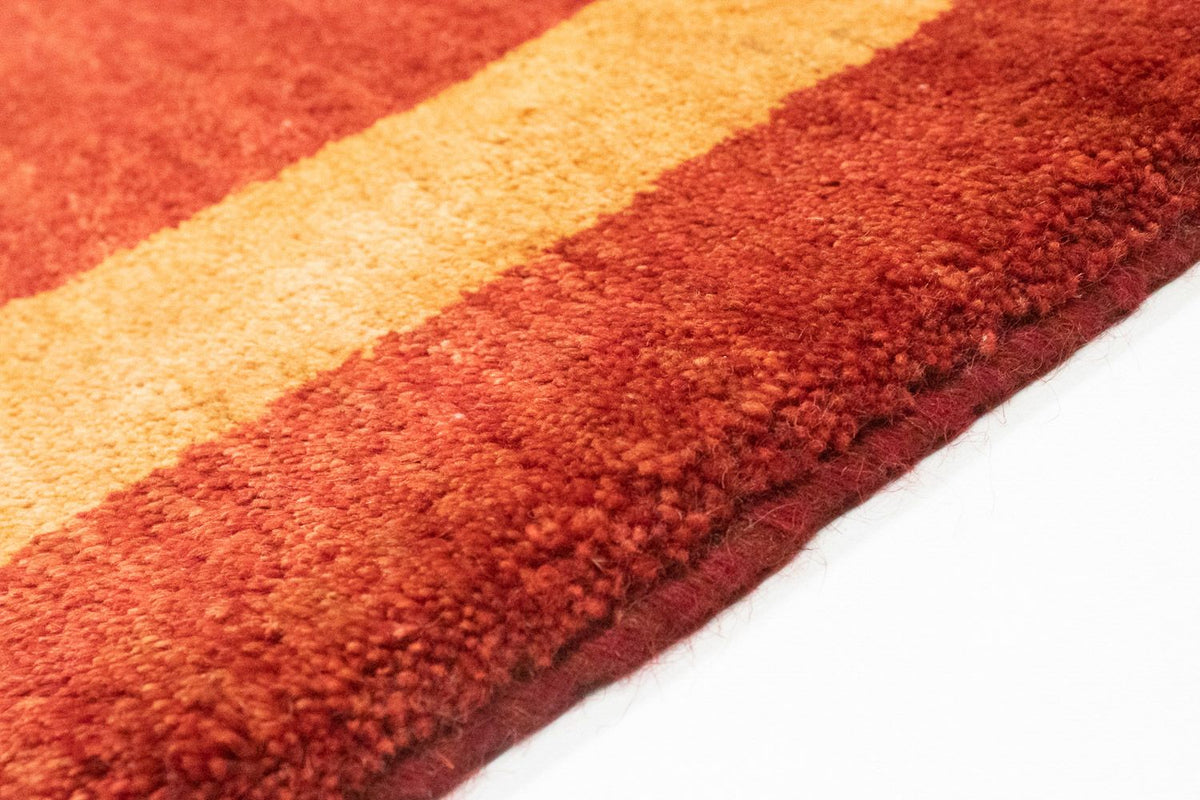 Gabbeh-tæppe - Persisk - 190 x 152 cm - rød