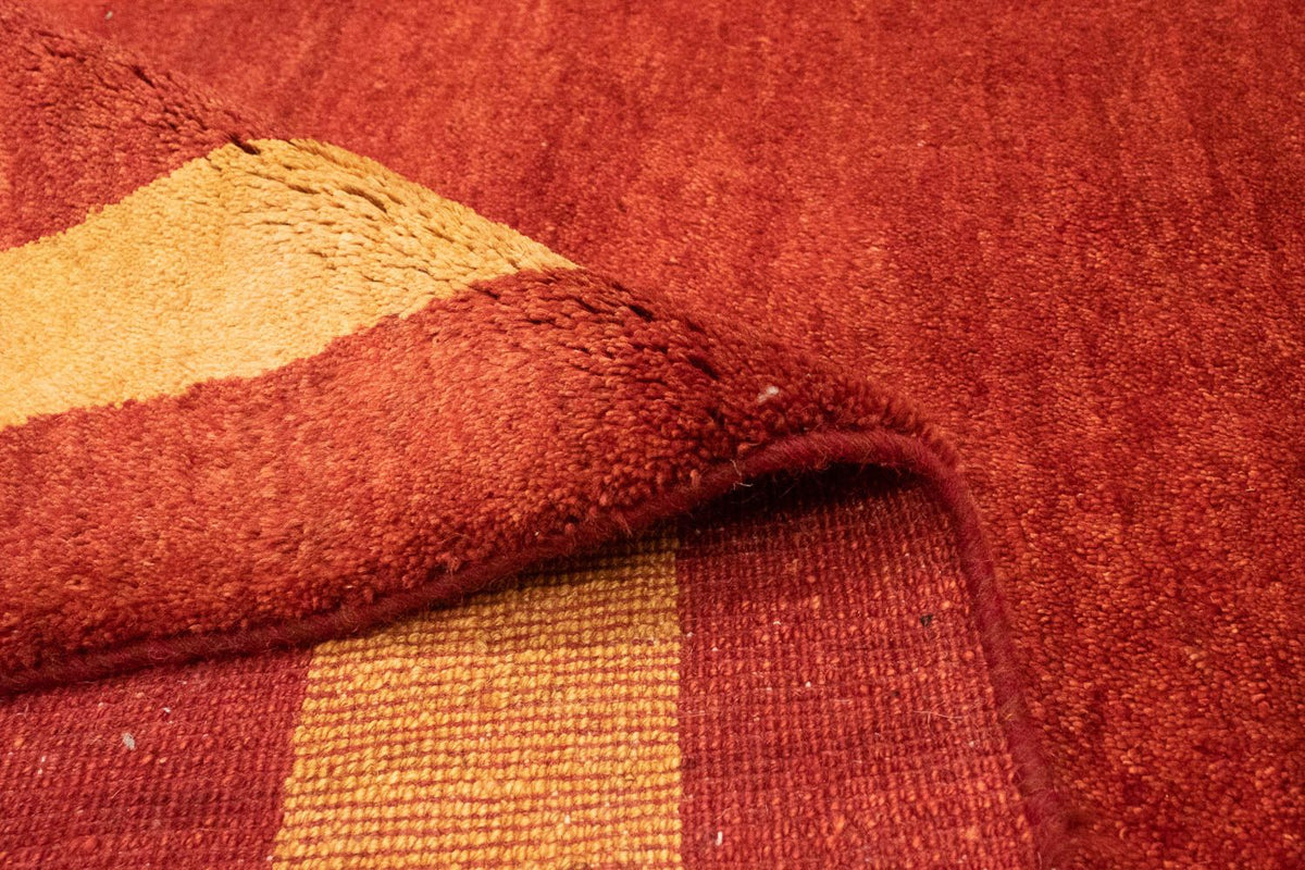 Gabbeh-tæppe - Persisk - 190 x 152 cm - rød