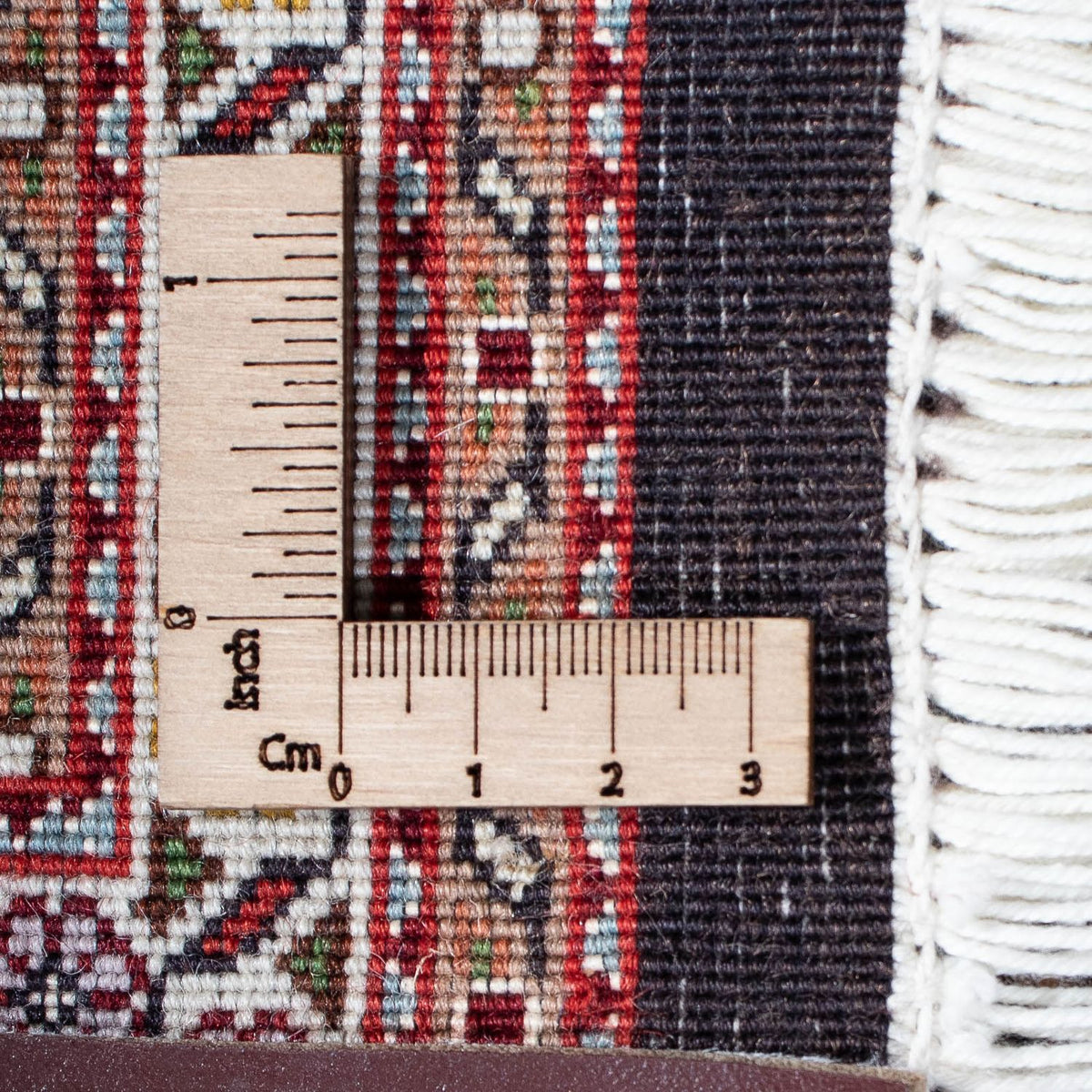 Persisk tæppe - Tabriz - 200 x 154 cm - mørkebrun