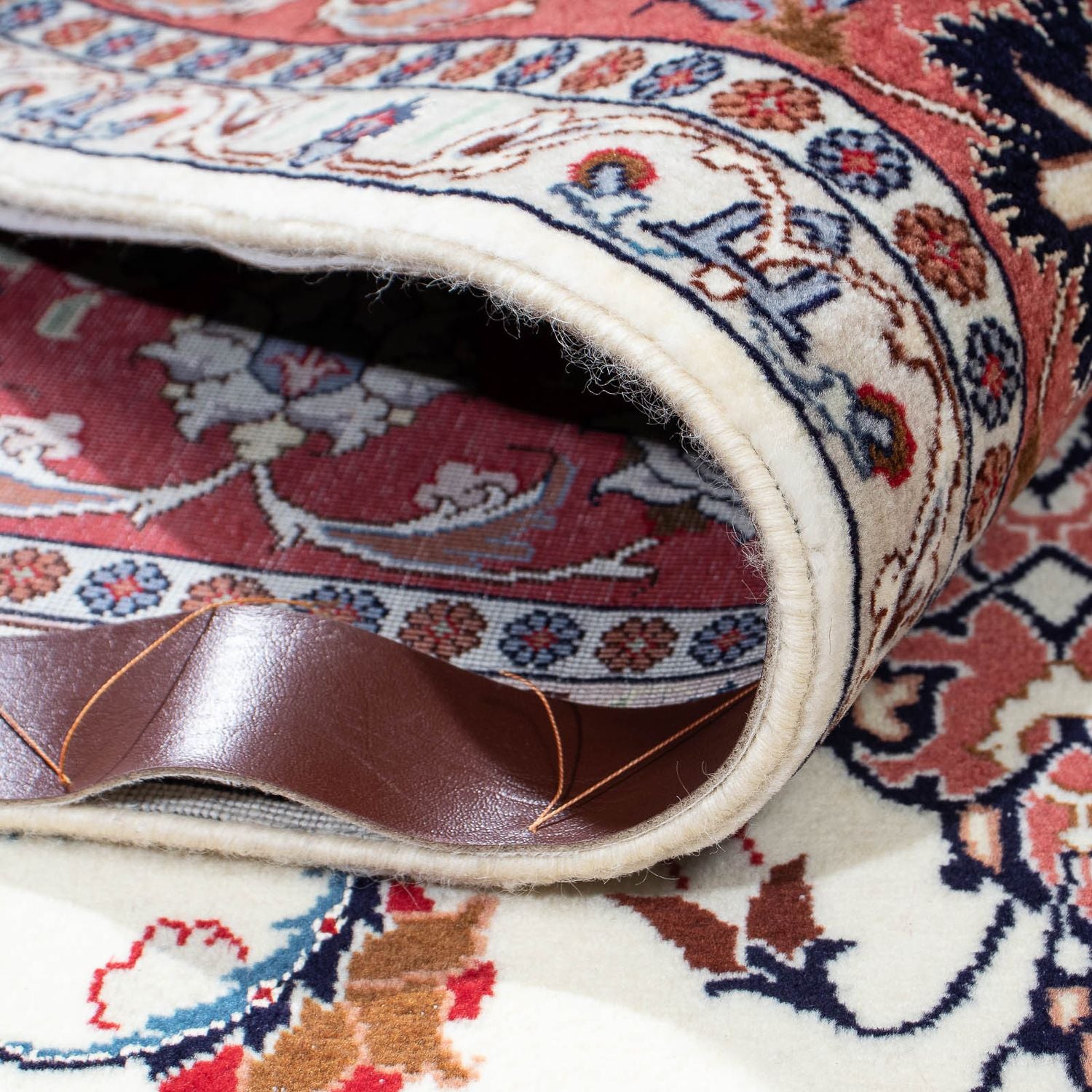 Persisk tæppe - Tabriz - Royal - 194 x 153 cm - beige