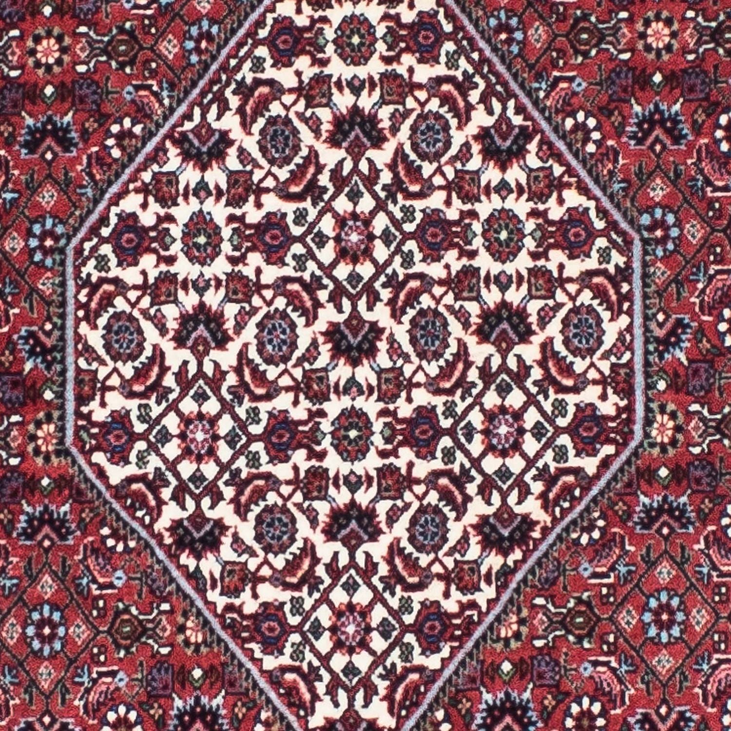 Løber Persisk tæppe - Bijar - 207 x 73 cm - rød