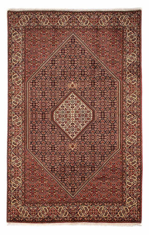 Persisk tæppe - Bijar - 296 x 198 cm - brun