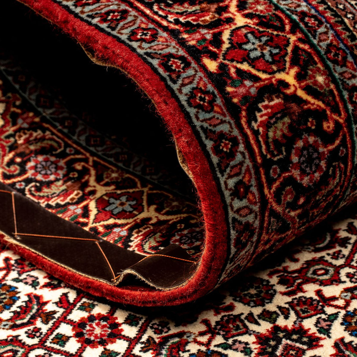 Løber Persisk tæppe - Bijar - 325 x 85 cm - flerfarvet