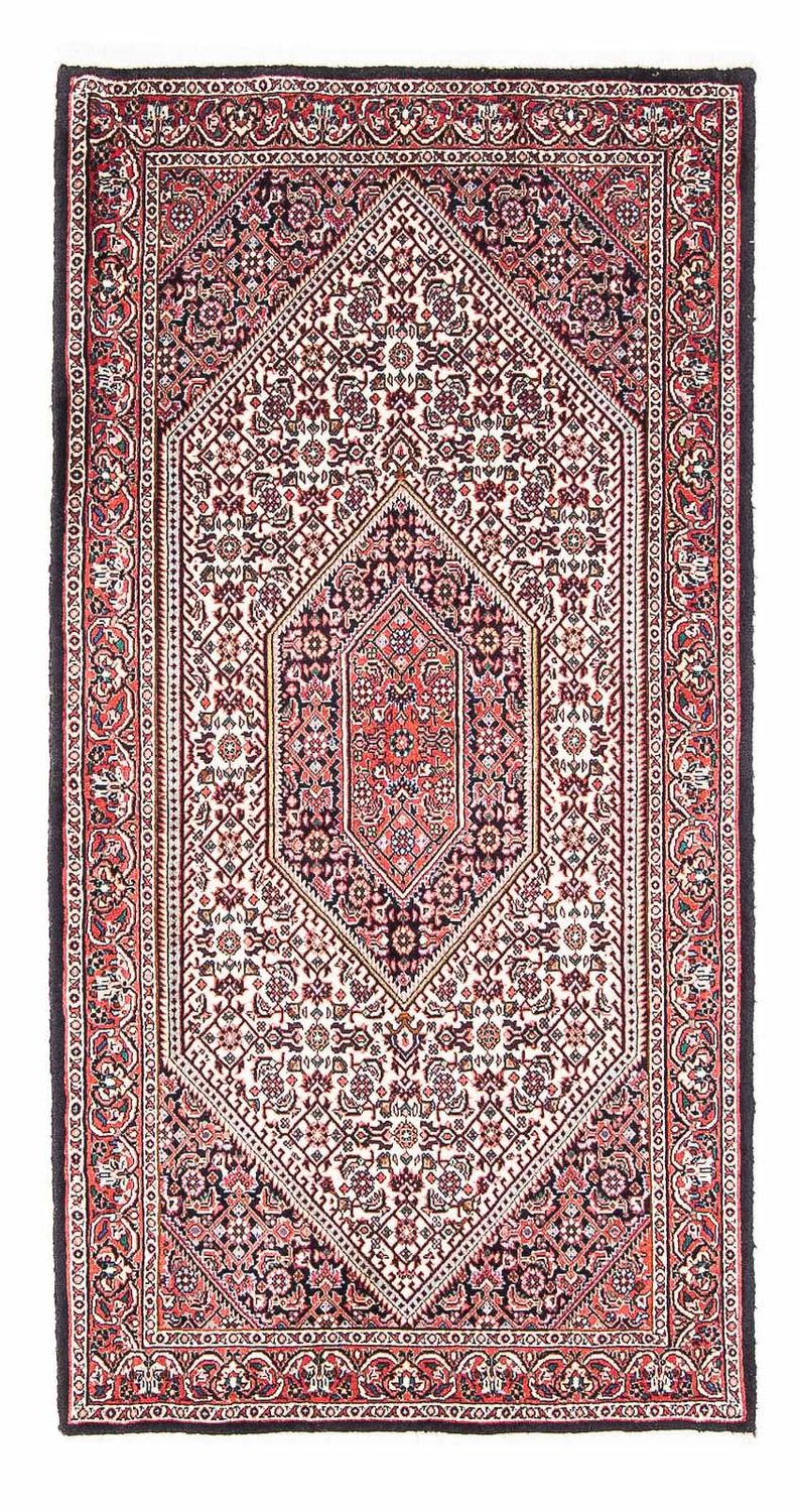 Persisk tæppe - Bijar - 142 x 72 cm - beige