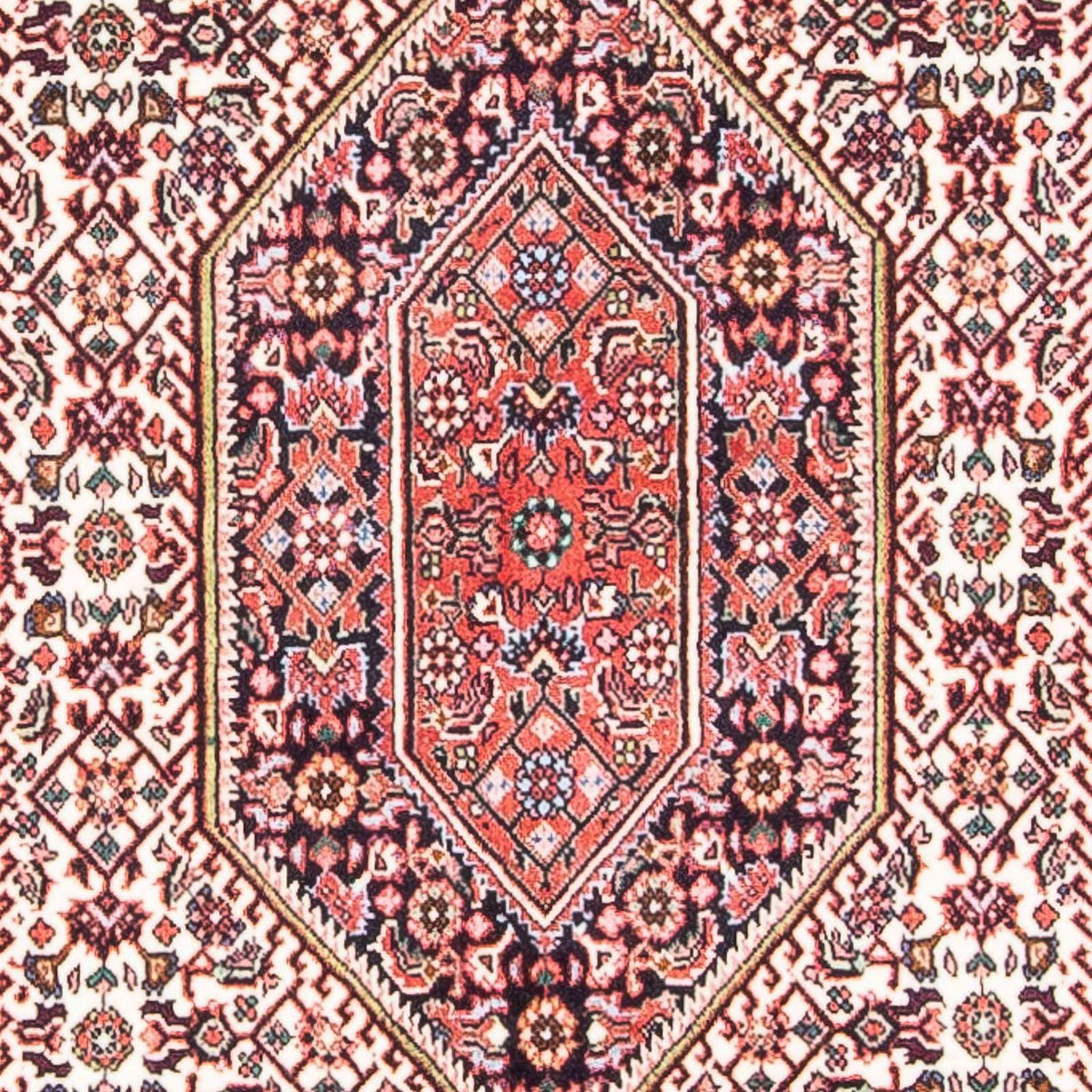 Persisk tæppe - Bijar - 142 x 72 cm - beige