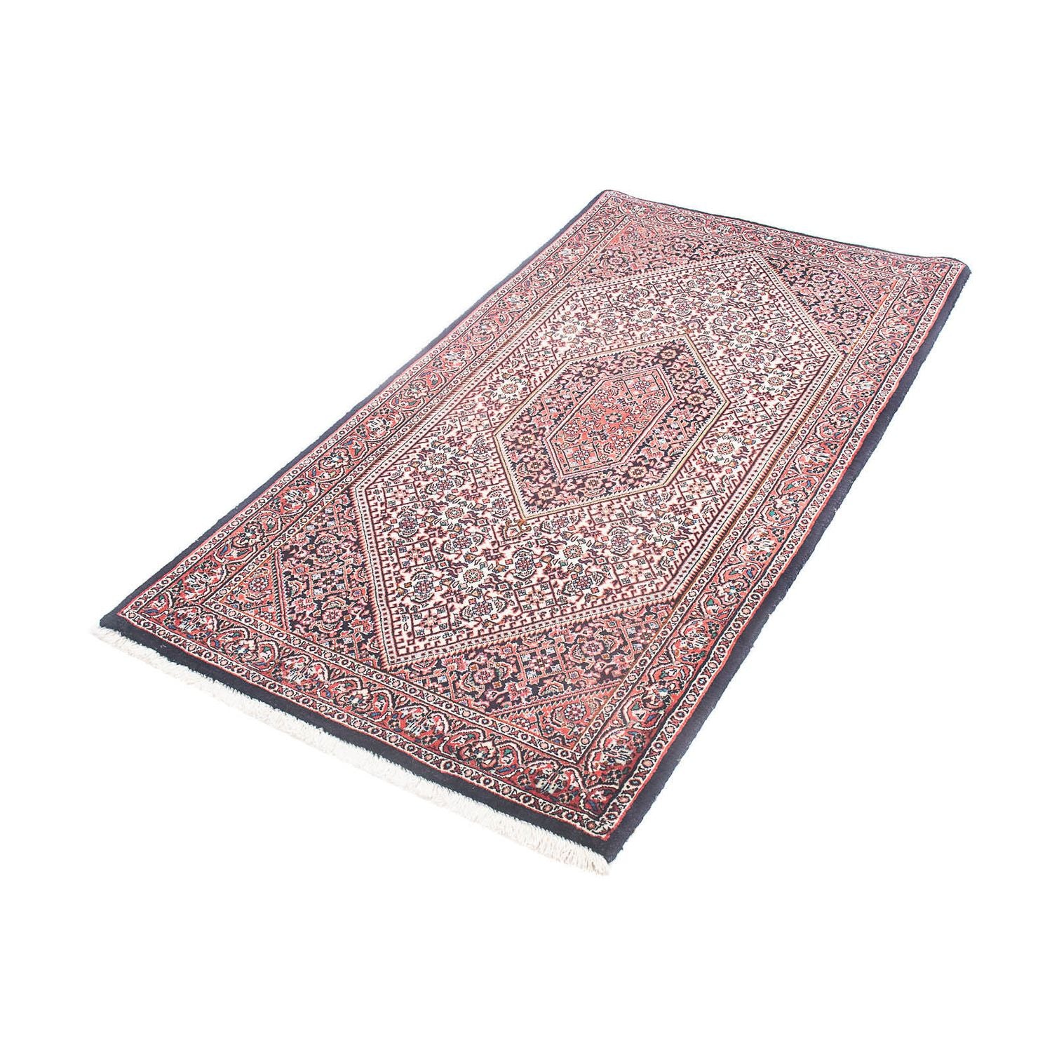 Persisk tæppe - Bijar - 142 x 72 cm - beige