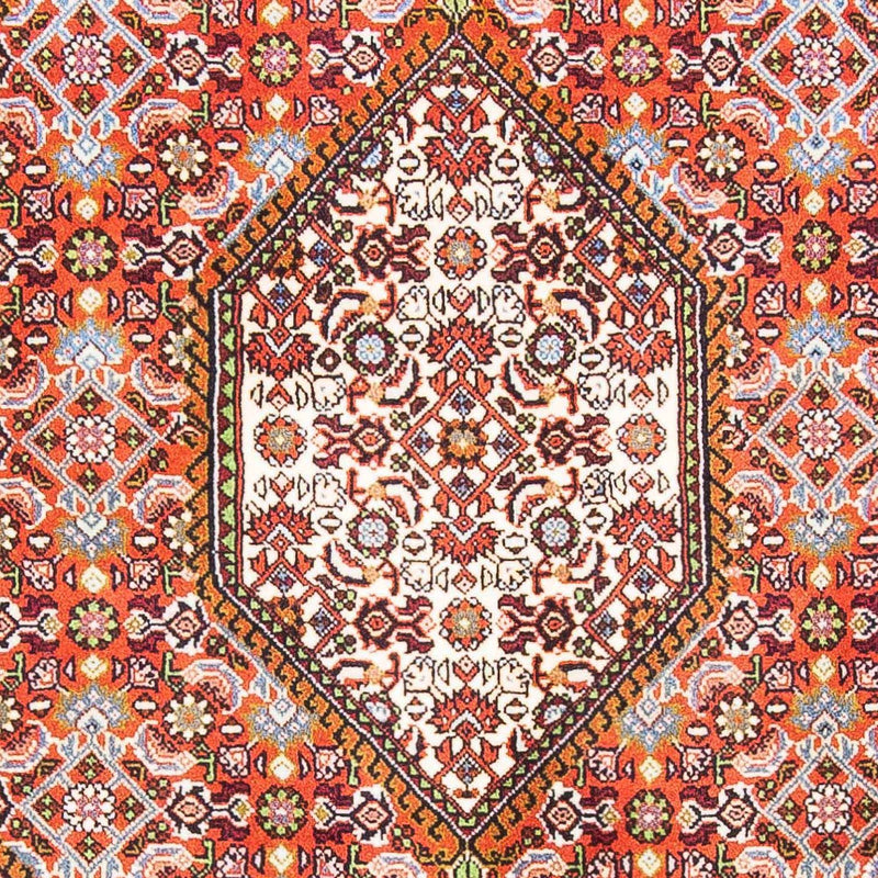 Persisk tæppe - Bijar - 158 x 103 cm - lysrød