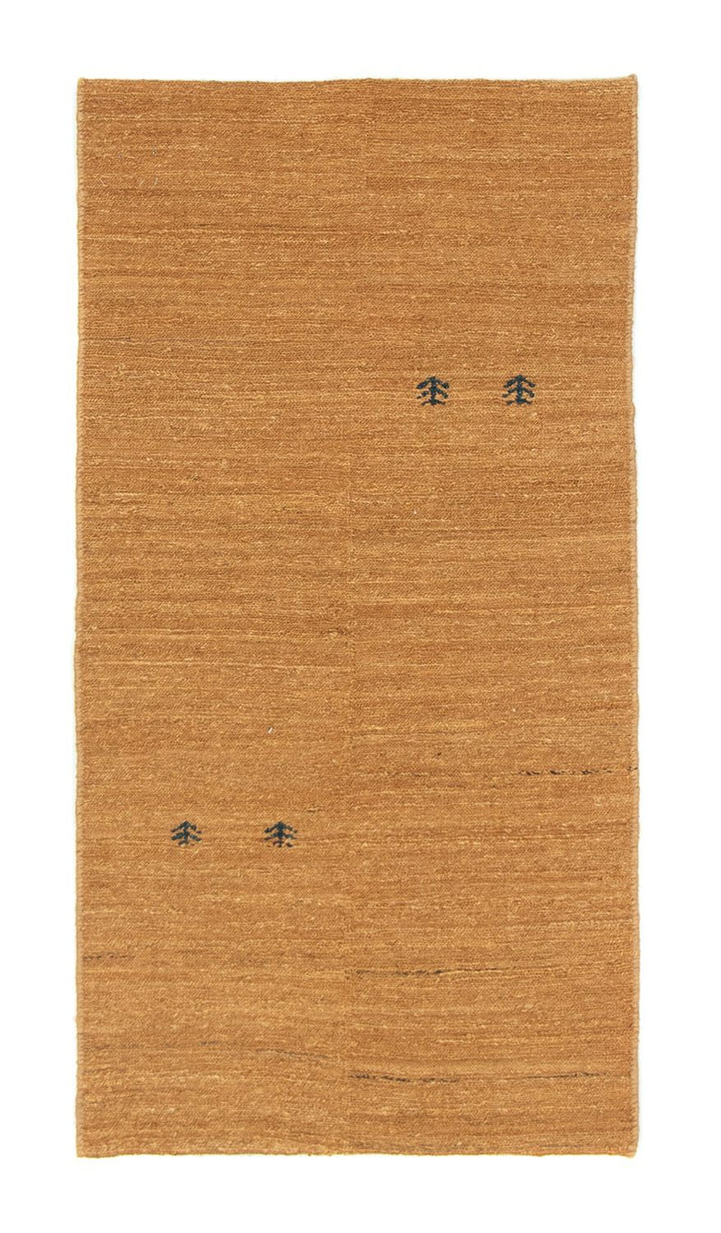 Gabbeh-tæppe - Persisk - 132 x 68 cm - brun
